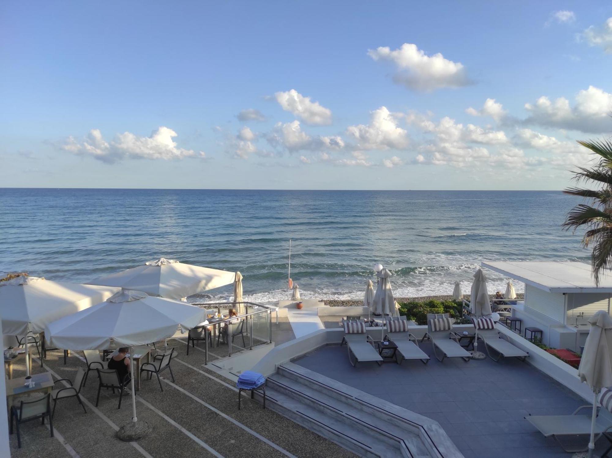Filoxenia Beach Hotel Rétino Exterior foto